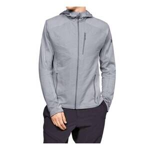 NEW UNDER ARMOUR coldgear reactor exert hiking jacket in mod gray